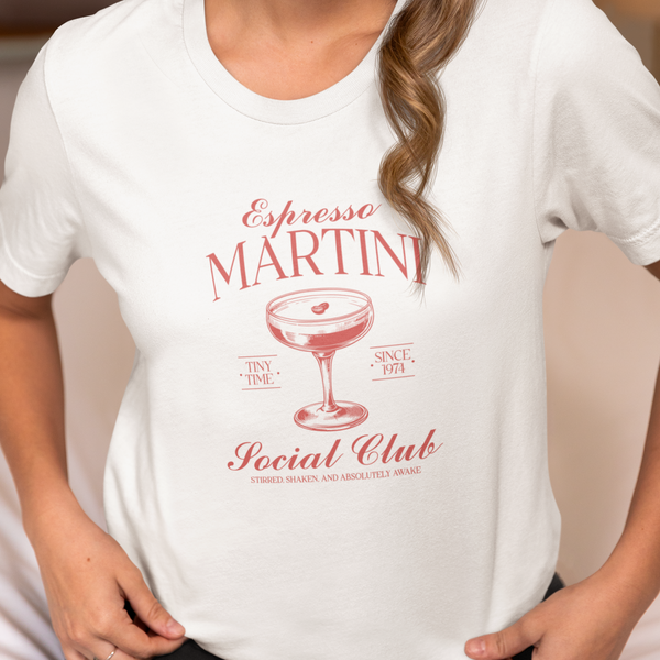 Espresso Martini Social Club T-Shirt ( + more colors)