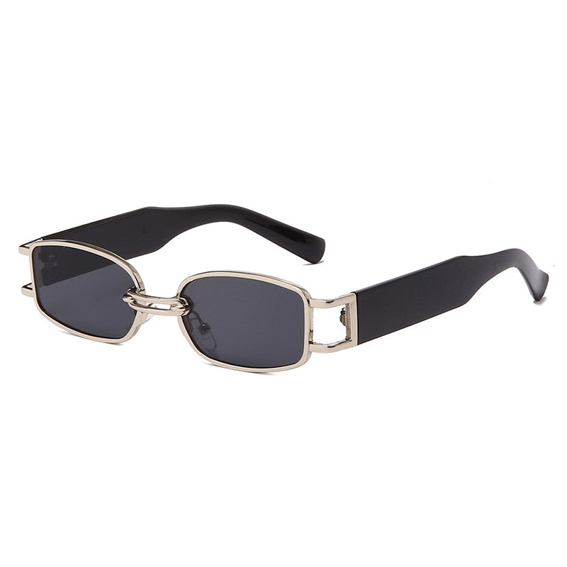 Narrow sales square sunglasses