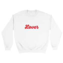 Retro Font Printed Lover Sweatshirt ( + more colors)