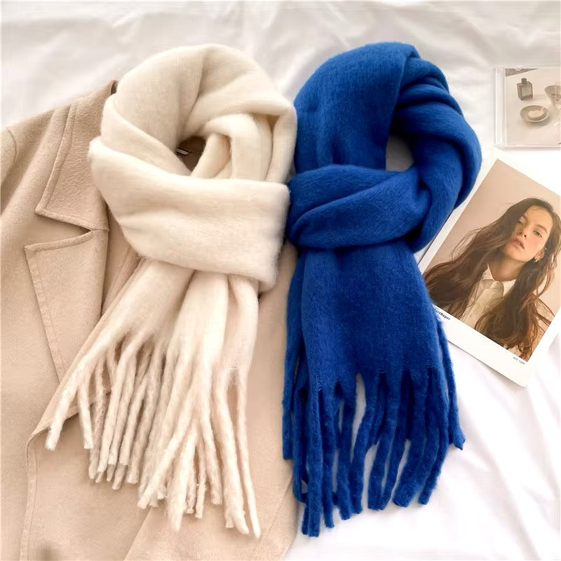 Chunky Winter Scarf In Multiple Colors