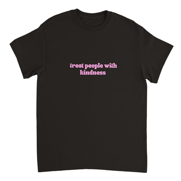 Cute Heavyweight Treat People With Kindness T-shirt