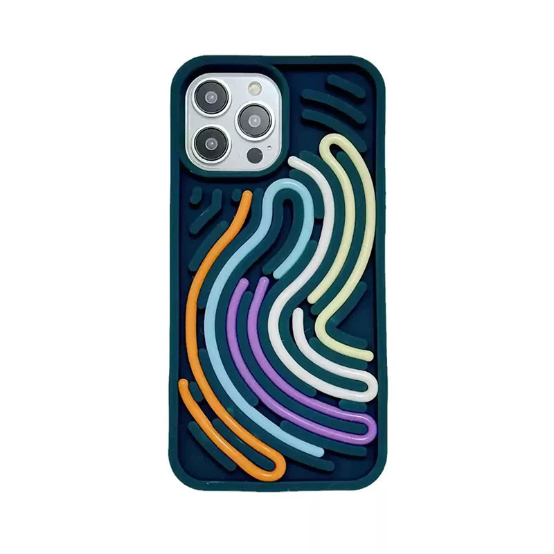 Anti Anxiety Sensory Activity Soft Silicone iPhone Case Anti Anxiety Sensory Activity Soft Silicone iPhone Case