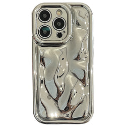 Glossy Laser Meteorite Texture Plating Case For iPhone ( + more colors)