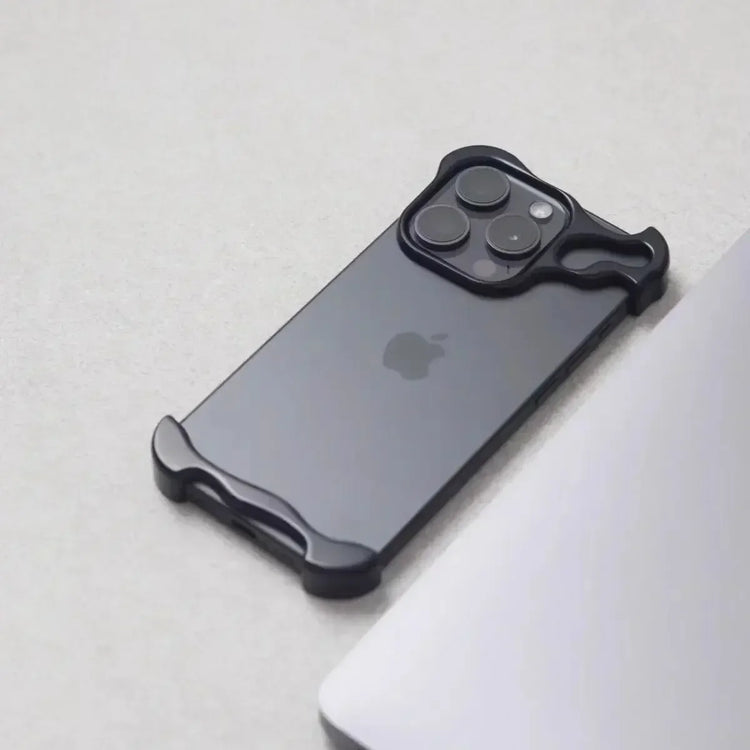 Irregular Aluminum Bumper Tech iPhone Case