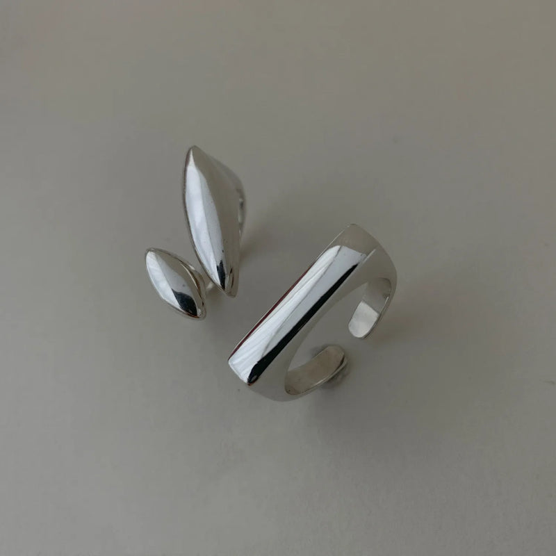 4 Band Twist Turkish Puzzle Ring Sterling Silver