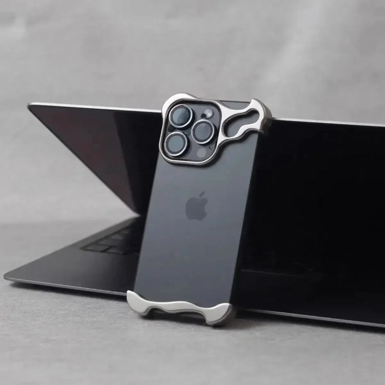 Irregular Aluminum Bumper Tech iPhone Case