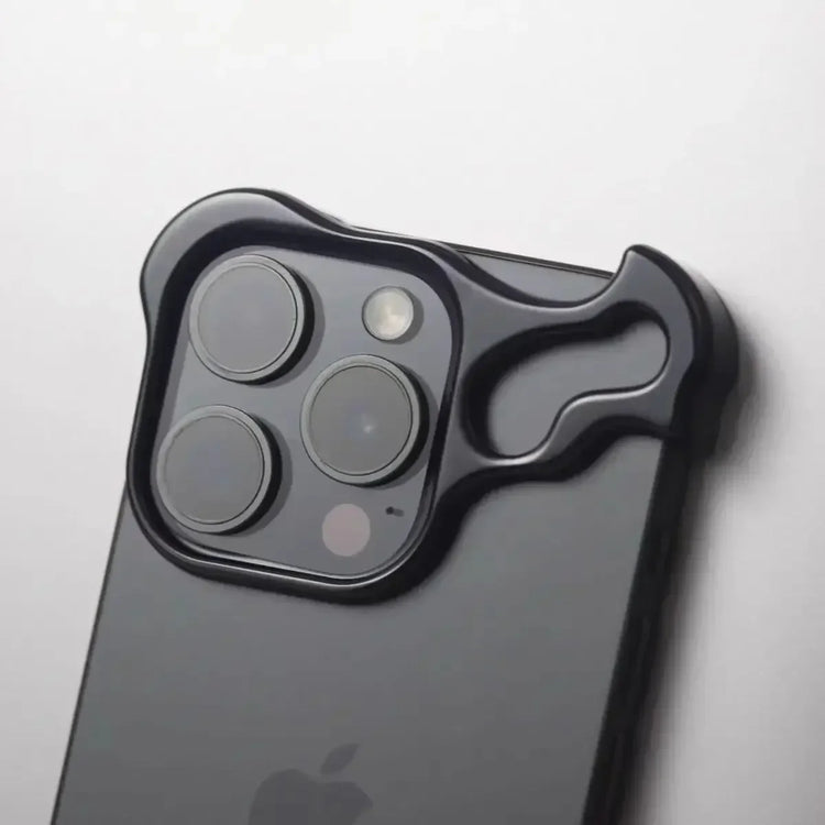 Irregular Aluminum Bumper Tech iPhone Case