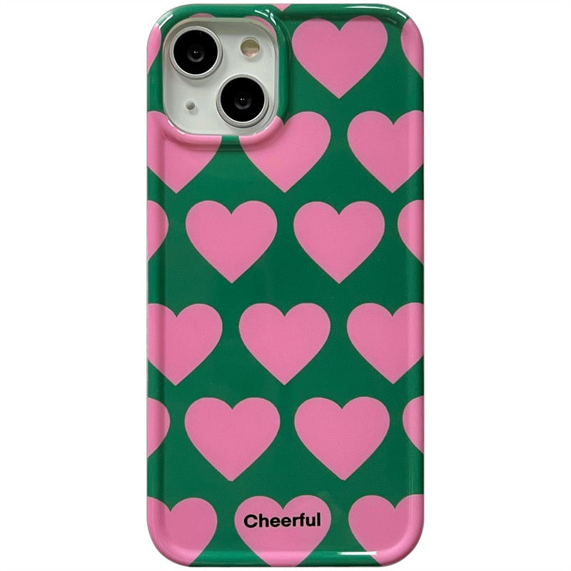 Cute Love Heart Protective iPhone Case Cute Love Heart Protective iPhone Case