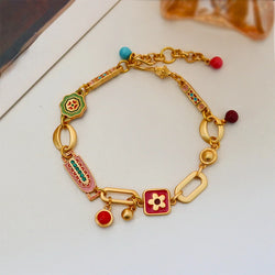 Cute Elegant Colorful Charm Bracelet