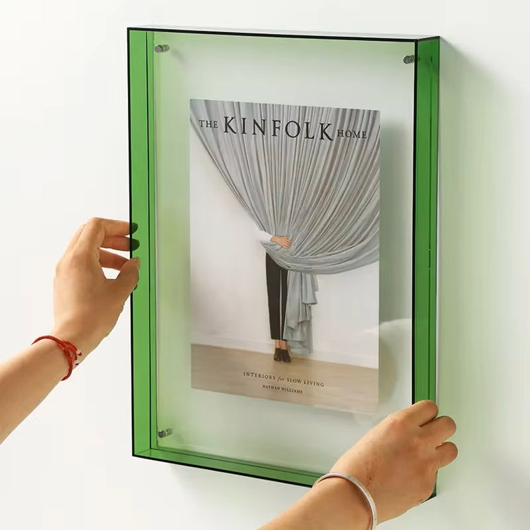 Transparent Acrylic Wall Decor Photo Frame