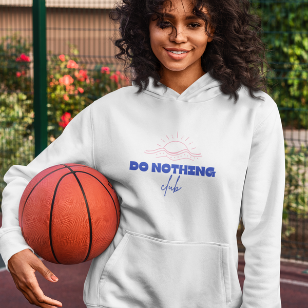Cozy Do Nothing Club Unisex Hoodie ( + more colors)