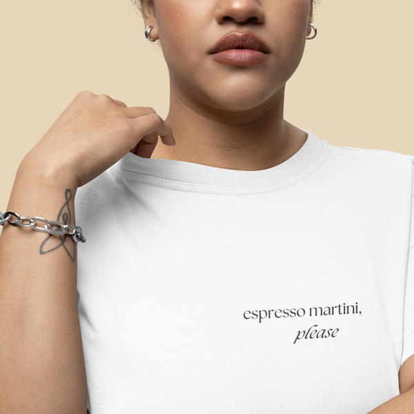 Espresso Martini, Please Printed T-Shirt ( + more colors)