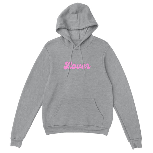 Classic Unisex Retro Font Lover Hoodie ( + more colors)