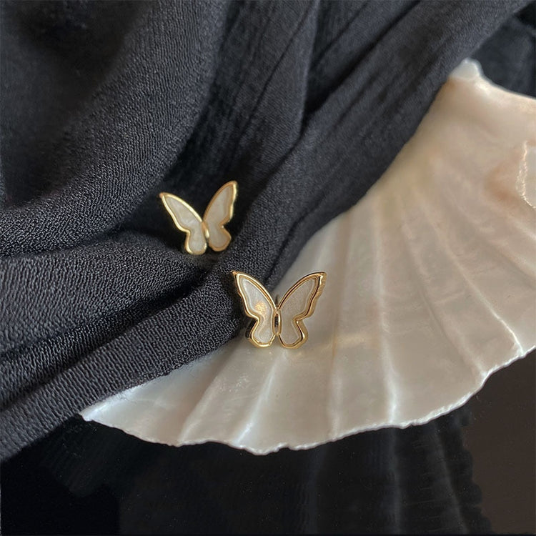 Cute Delicate Butterfly Stud Earrings