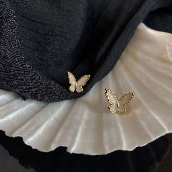 Cute Delicate Butterfly Stud Earrings