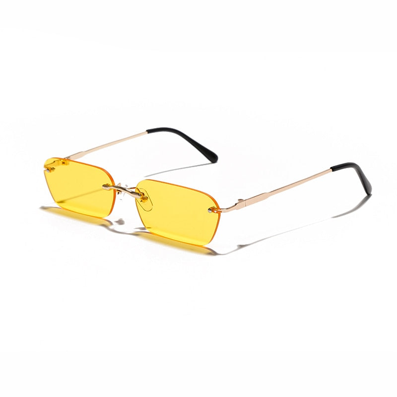 Rimless Rectangular Y2K Shades ( + more colors)