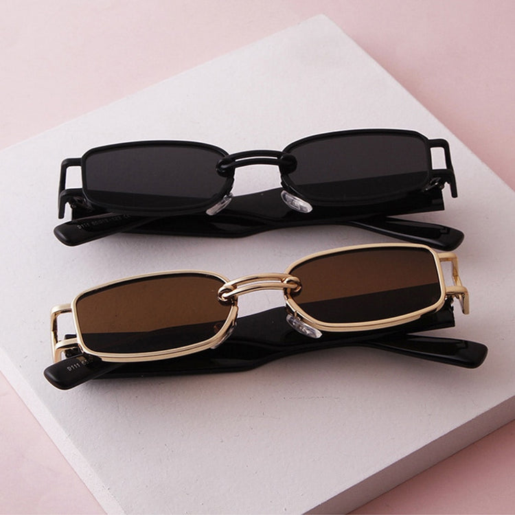 Small Narrow Rectangular Punk Sunglasses ( +more colors)