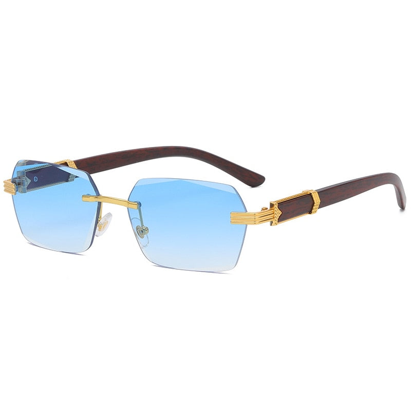 Luxe Rimless Gradient Square Sunglasses ( + more colors)
