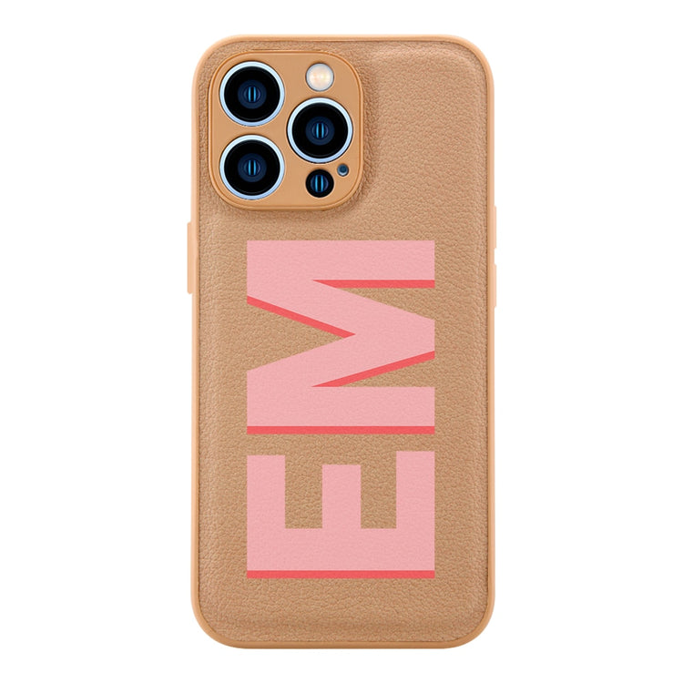 Custom Personalized Large Initial Letters Pastel iPhone Cases - Mad Jade's