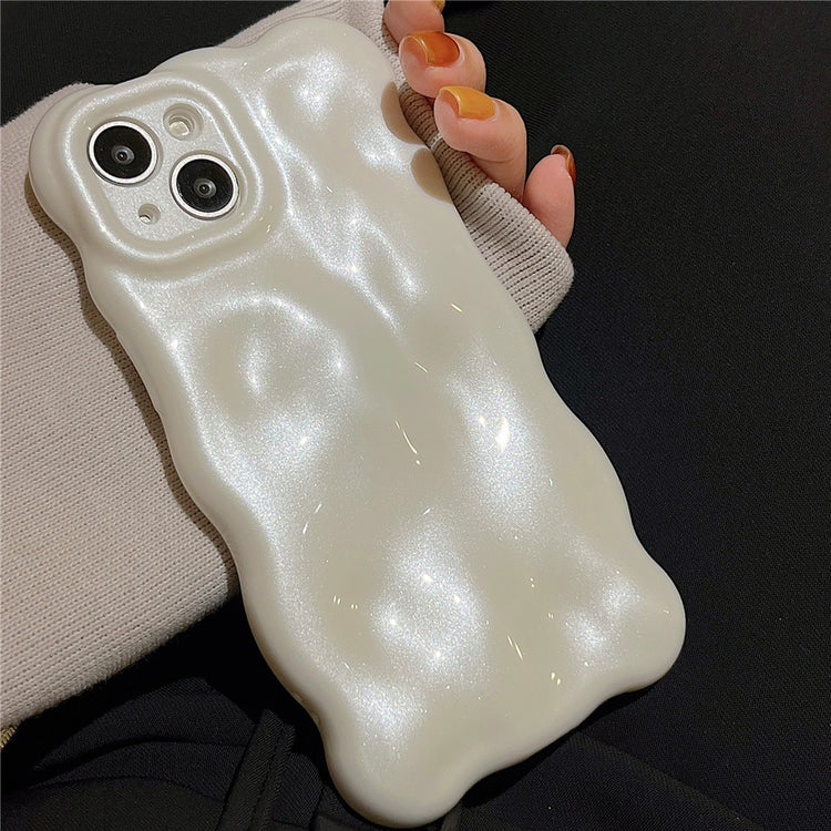 Shockproof Wavy Pattern Soft Silicone iPhone Case