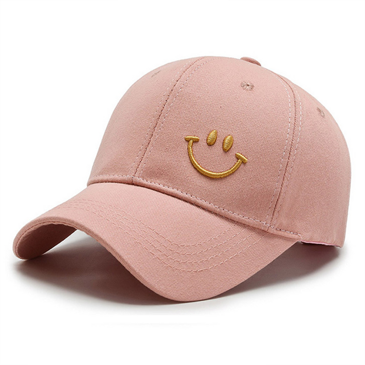 Smiley Face Printed Baseball Cap ( + more colors)