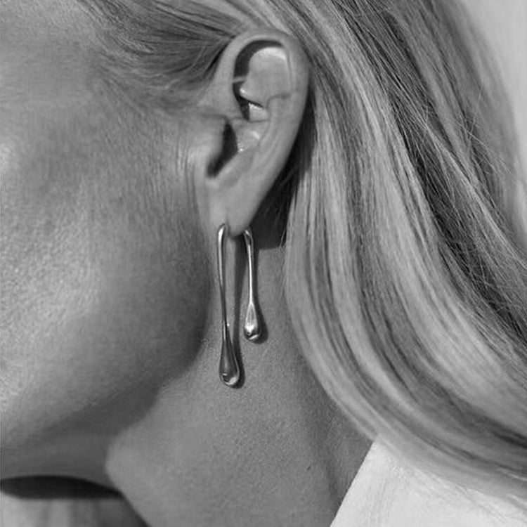 Unique Drip Design Earrings - Mad Jade's