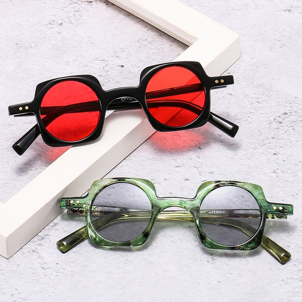 Funky Retro Small Square Round Sunglasses ( + more colors)