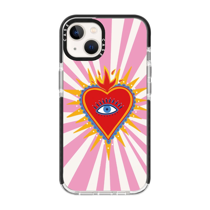 Shiny Heart Eye Cases For iPhone - Mad Jade's