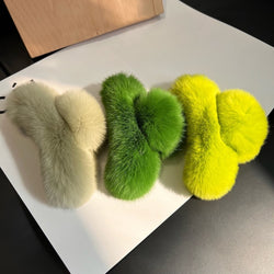 Cute Colorful Plush Hair Claws ( + more colors)