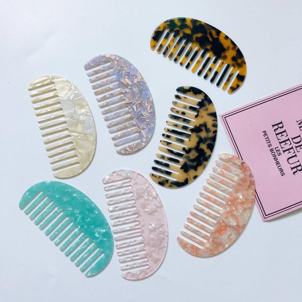 Rounded Combs In Multiple Colors - Mad Jade's