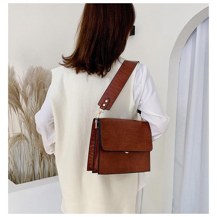 Luxurious Structured Retro Shoulder Bag - Mad Jade's