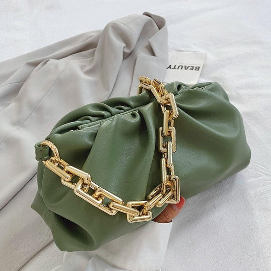 Shoulder Bag With A Statement Chain - Mad Jade's