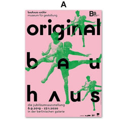 Abstract Bauhaus Canvas Artwork - Mad Jade's