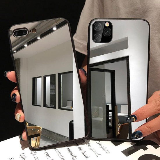 Black Edge Reflective Iphone Cases - Mad Jade's