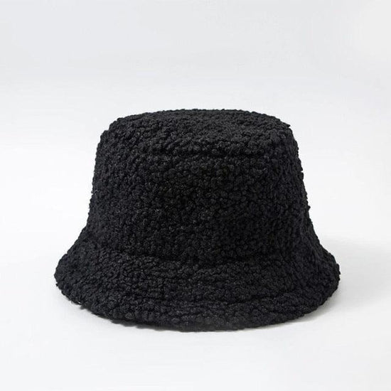 Faux Fur Fluffy Bucket Hat - Mad Jade's