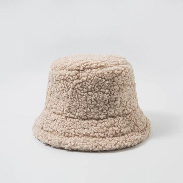 Faux Fur Fluffy Bucket Hat - Mad Jade's