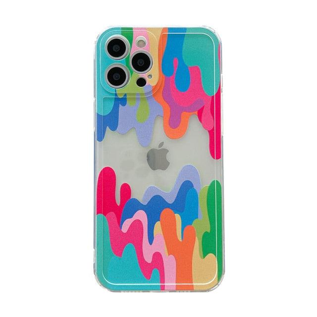 Melting Colors Case For Iphone - Mad Jade's