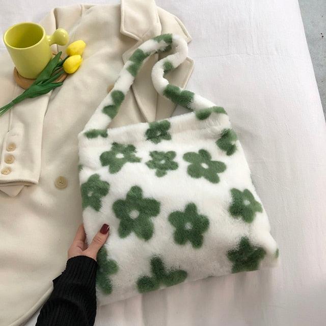 Fluffy Soft Plush Tote Bags - Mad Jade's